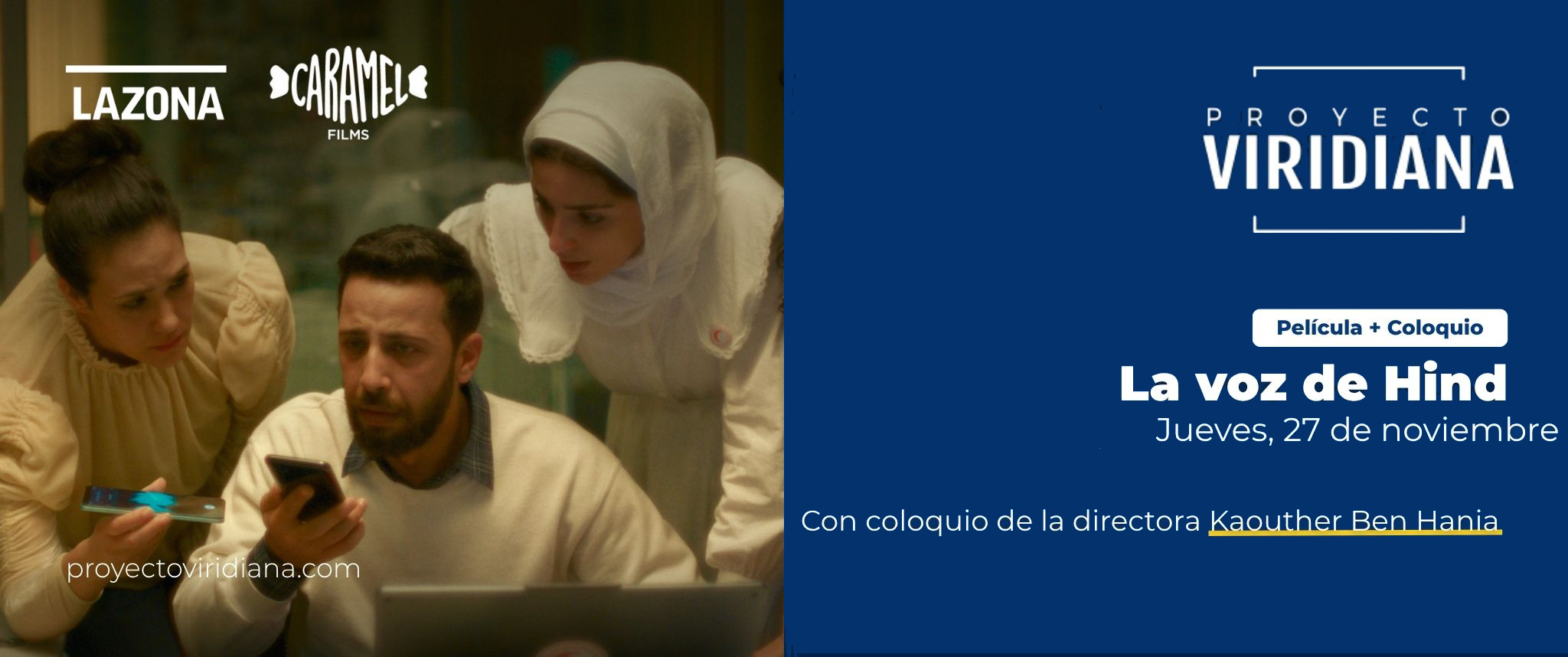 LA VOZ DE HIND PASE BIENVENIDA Y QR - PASE BIENVENIDA